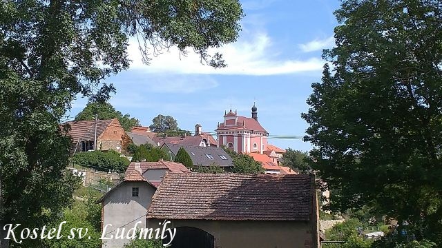 Tetín - kostel sv. Ludmily